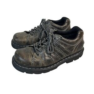 Dr. Martens Jordan 77 Genuine Leather‎ Brown Oxfords Chunky Shoes Men's US 10